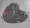 Elektromotor im Bild ein D Mot HTM 120 42004011 2,2 KW 100 L 4 polig B35