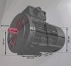 Elektromotor im Bild ein D Mot HTM 120 42004017 15 KW 160 L 4 polig B35